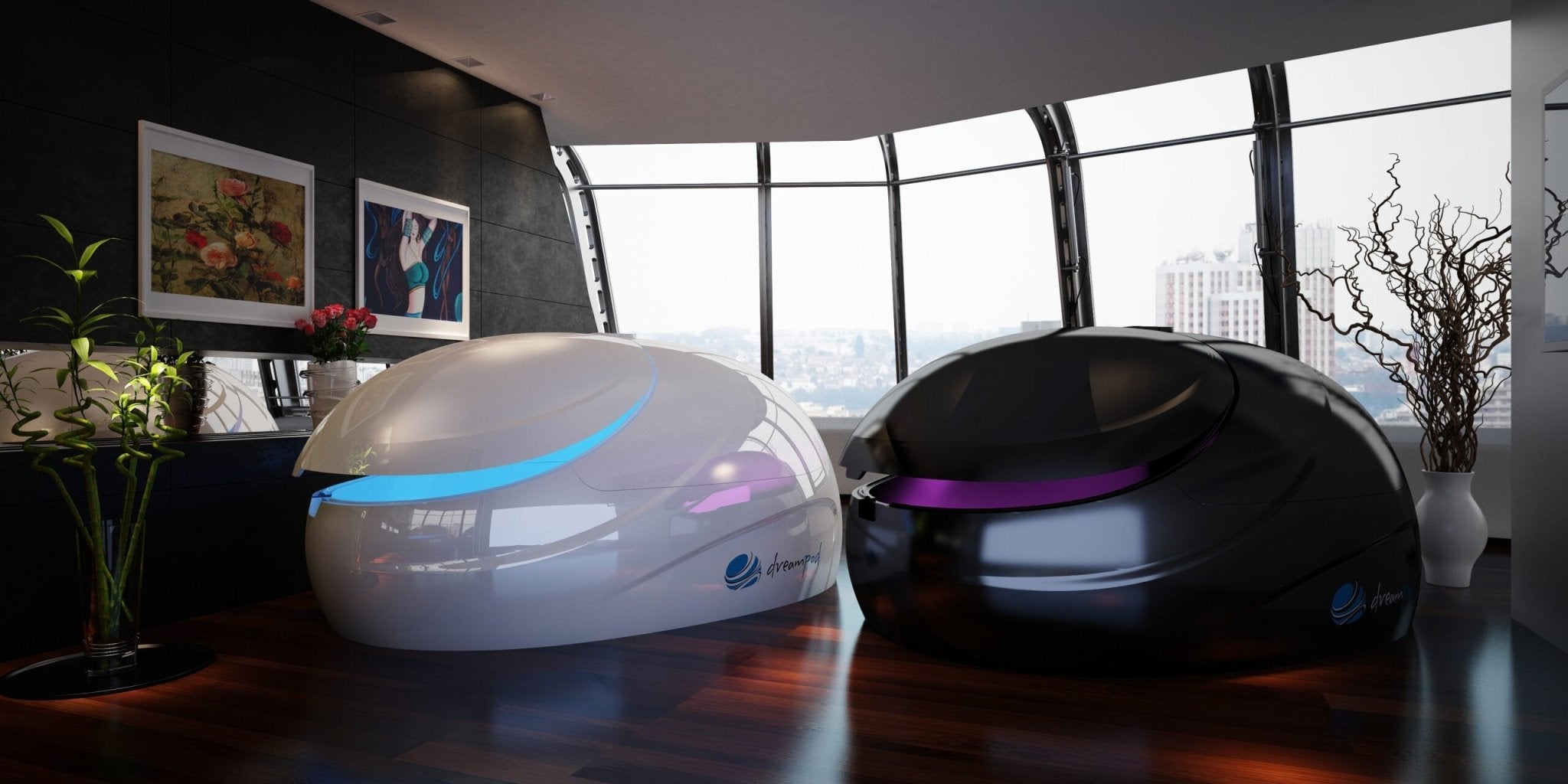 Dreampod V2 Float Pod Black - Saunas King