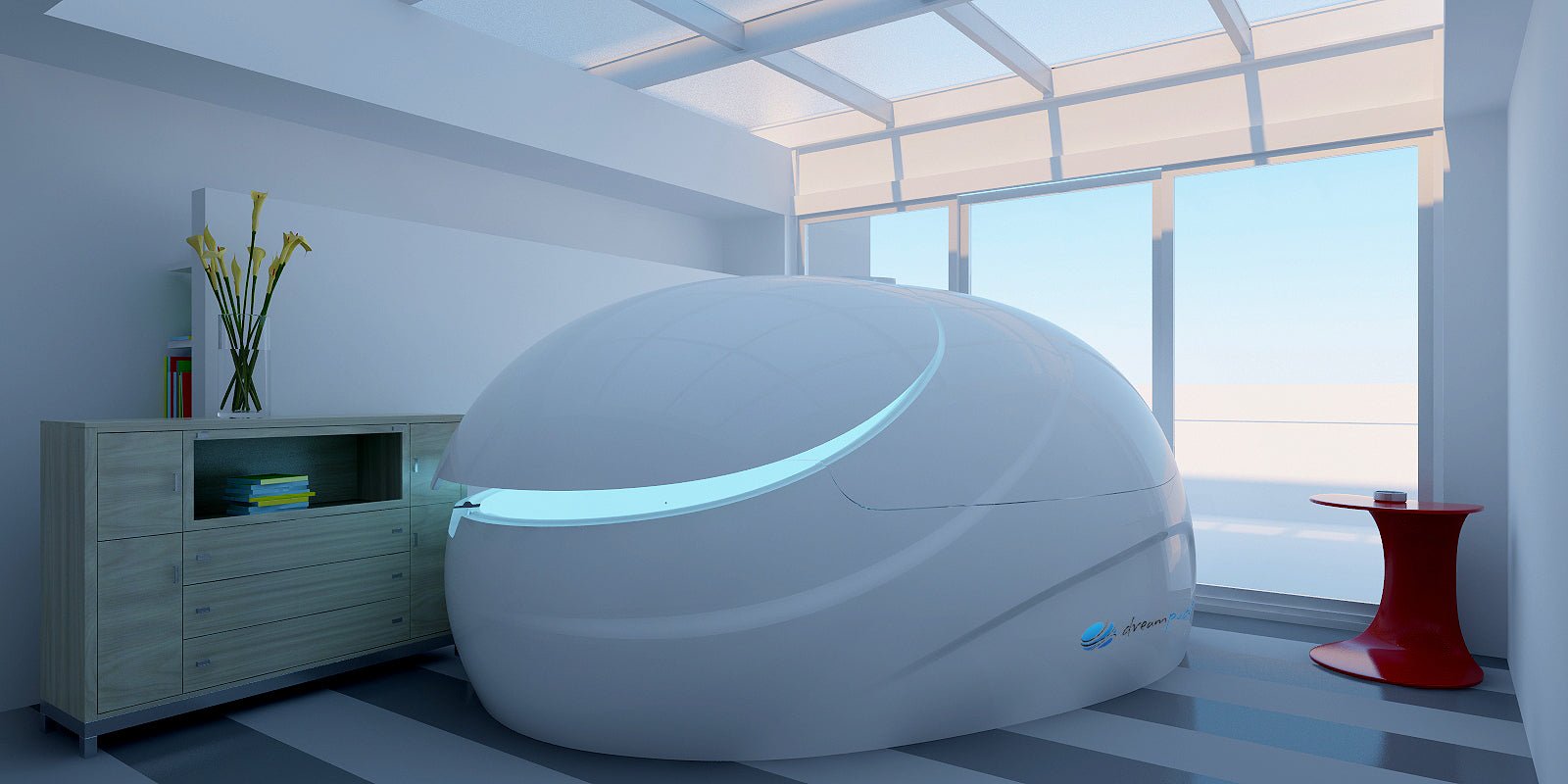 Dreampod V2 Float Pod Black - Saunas King