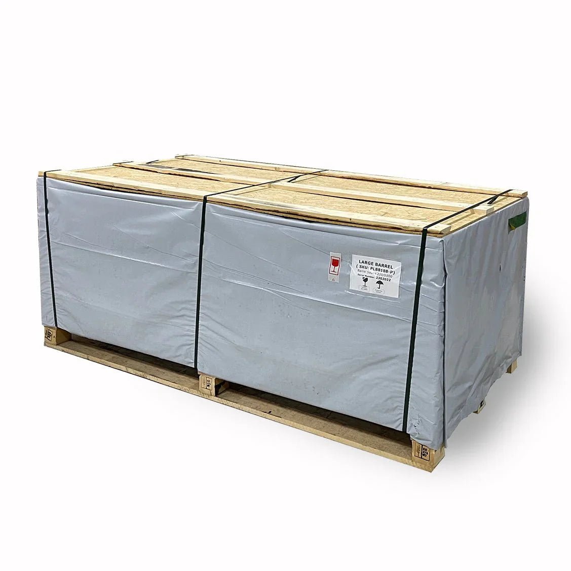 SaunaLife Model E7W 4 Person Sauna Barrel - Window - Saunas King
