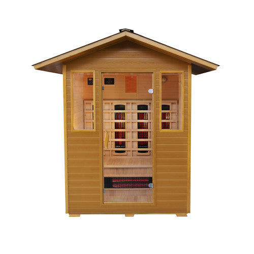 Sunray Grandby 3-Person Outdoor Infrared Sauna