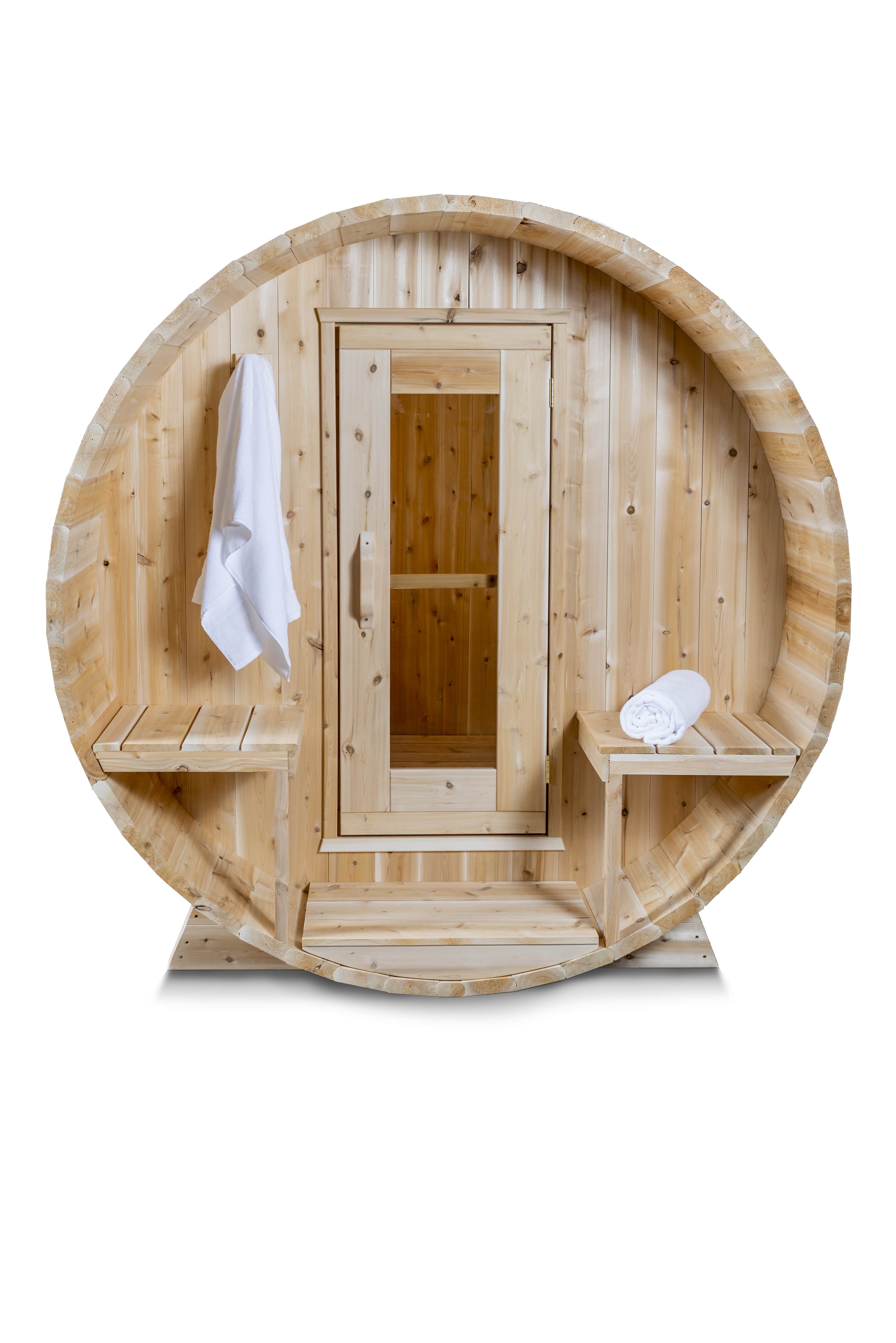 Dundalk CT Serenity 4 Person Barrel Sauna