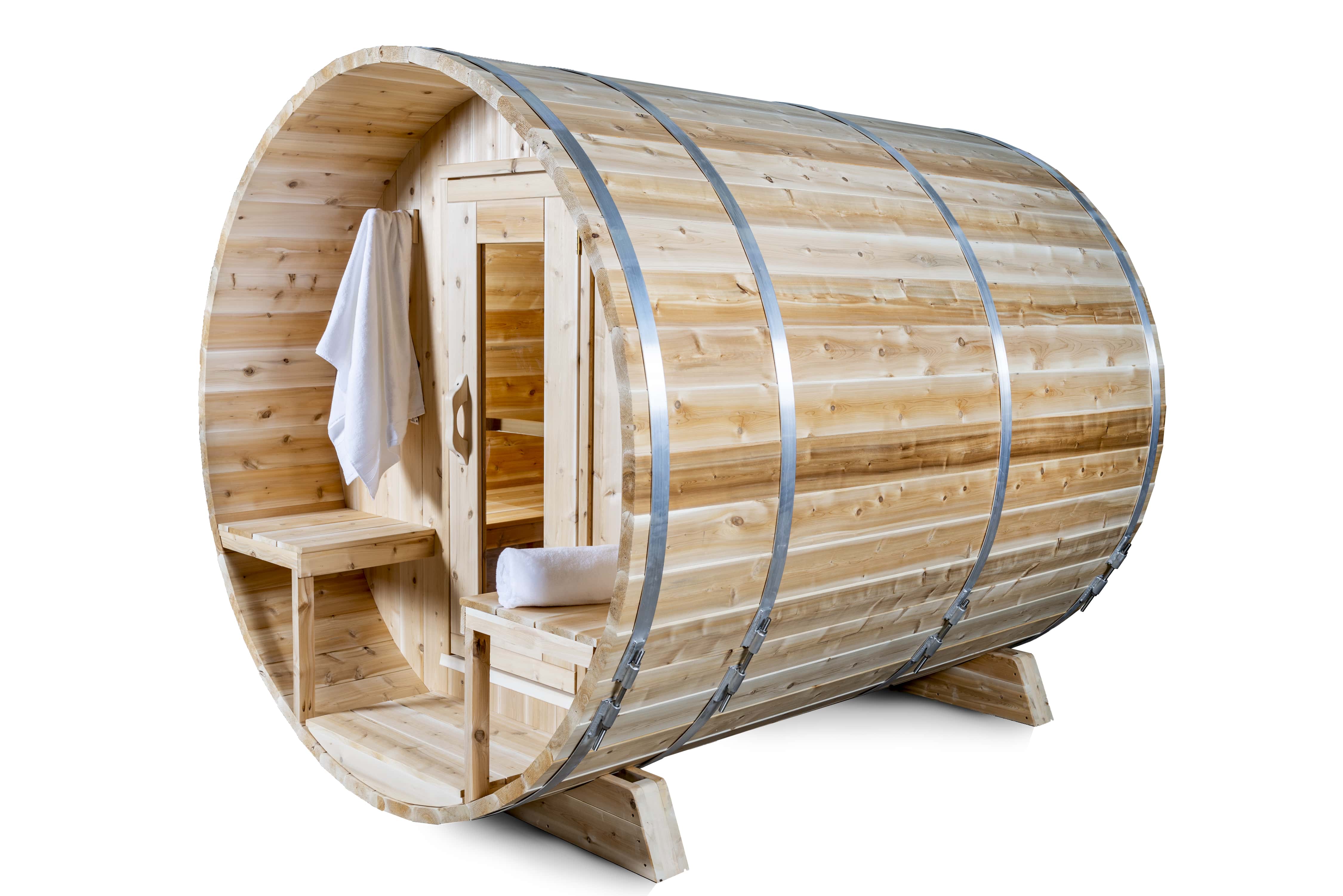 Dundalk CT Serenity 4 Person Barrel Sauna