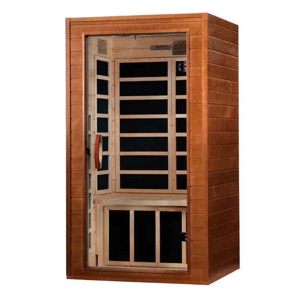 Golden Designs Avila Elite- 1-2 Person Ultra Low EMF FAR Infrared Sauna