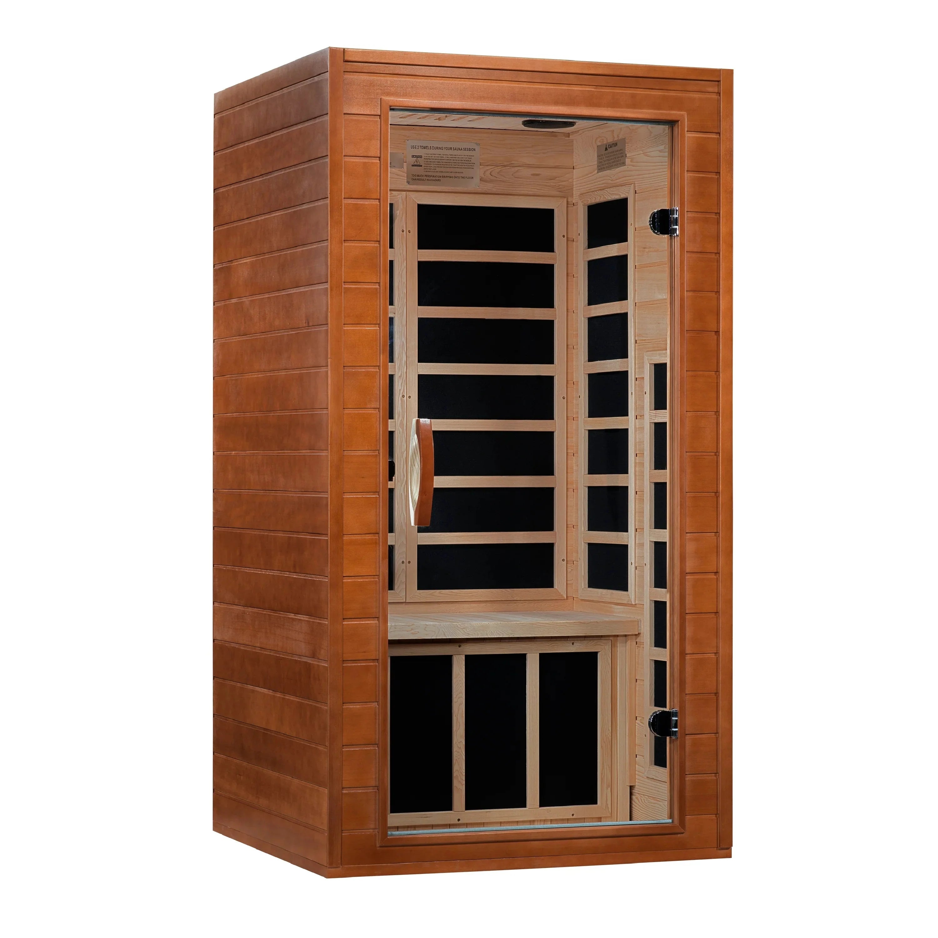 Golden Designs Avila Elite- 1-2 Person Ultra Low EMF FAR Infrared Sauna