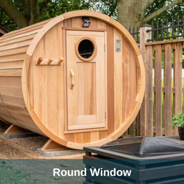 Premium Cedar Barrel Sauna