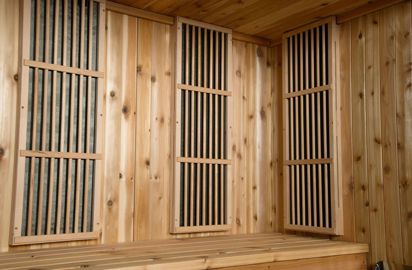 Almost Heaven 2-3 Person Auburn Infrared & Traditional Hybrid Sauna