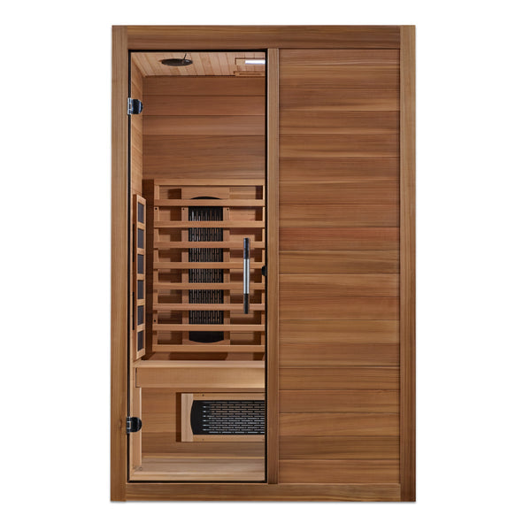 Golden Designs S-Line MX-S206-01 Maxxus 2 Person Full Spectrum Infrared Sauna