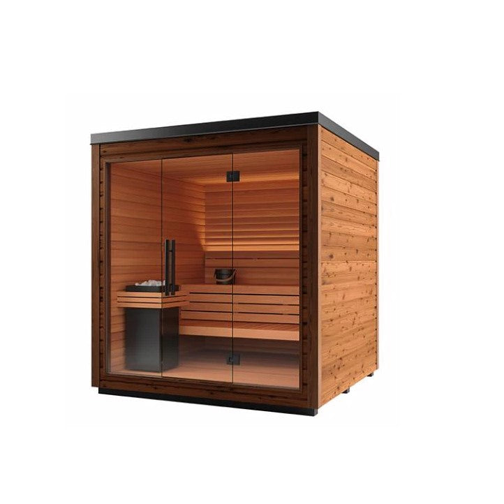 Auroom Mira L 5-Person Outdoor Modular Cabin Sauna Kit