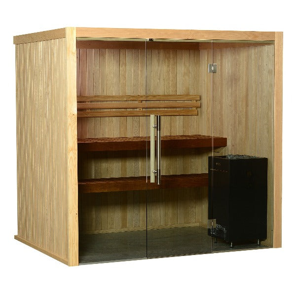 Almost Heaven Oasis 4-Person Vision Series Indoor Sauna