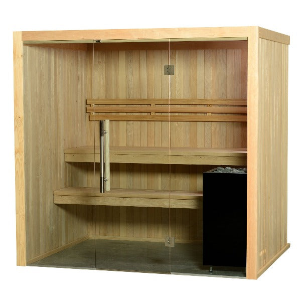 Almost Heaven Oasis 4-Person Vision Series Indoor Sauna