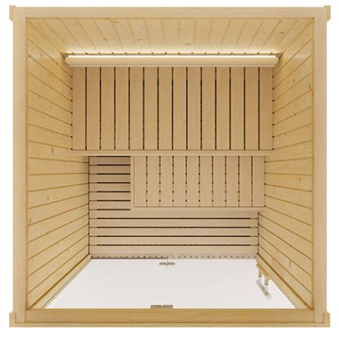 SaunaLife Model X2 1-2 Person XPERIENCE Series Indoor Home Sauna