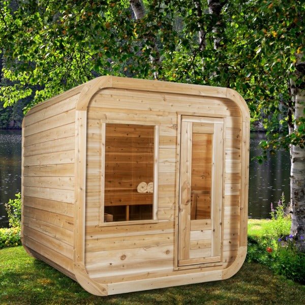 Dundalk LeisureCraft Canadian Timber Luna 3 - 4 Person Sauna - CTC22LU - Saunas King