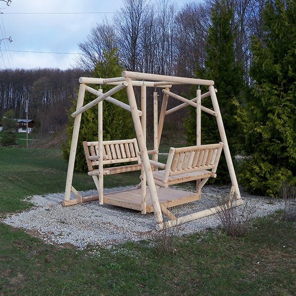 Dundalk Old Fashion Log Swing - Saunas King