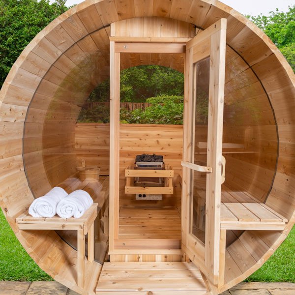Dundalk Serenity MP Barrel Sauna - Saunas King