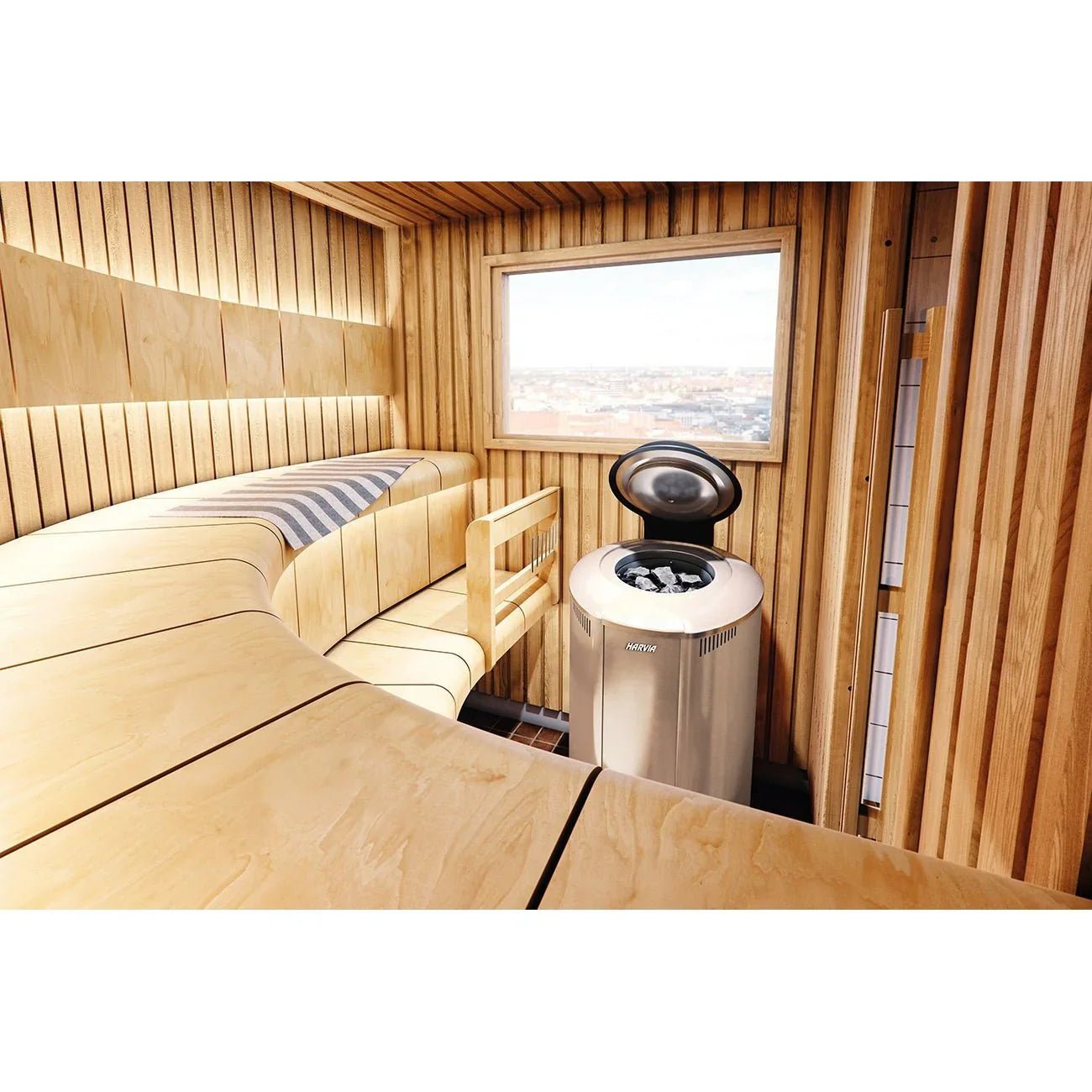 Harvia Forte AF450 4.4 kW Electric Sauna Heater - Saunas King