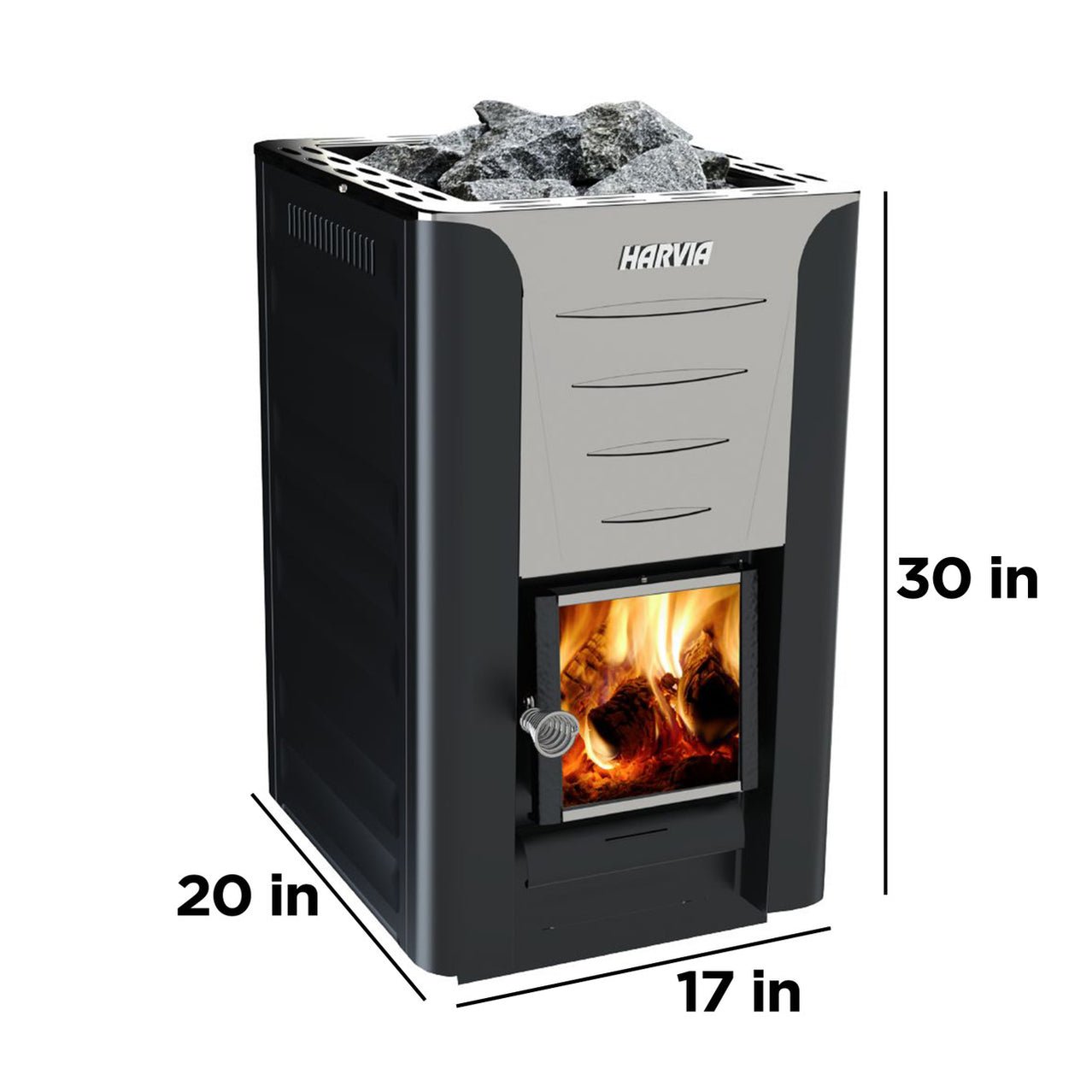 Harvia Pro 26 Wood Sauna Stove WK260 - Saunas King