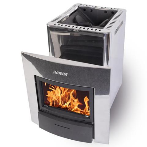 Harvia Pro 36 Duo Steel Wood - Burning Sauna Stove - Saunas King