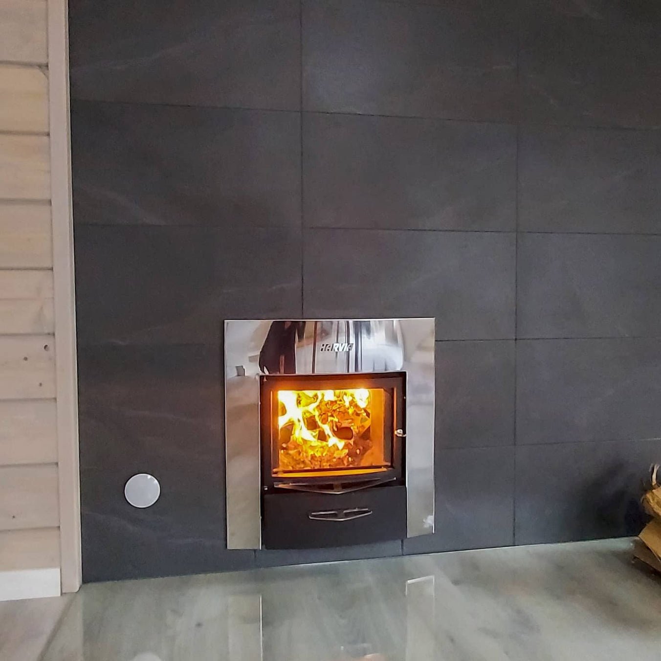 Harvia Pro 36 Duo Steel Wood - Burning Sauna Stove - Saunas King