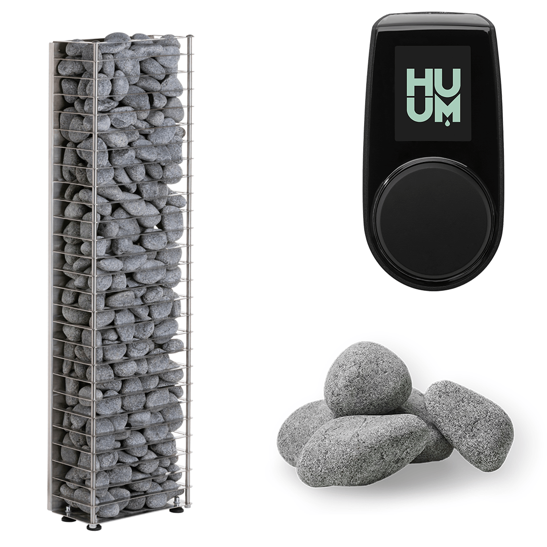 HUUM CLIFF Mini Series 3.5kW Sauna Heater Package - Saunas King