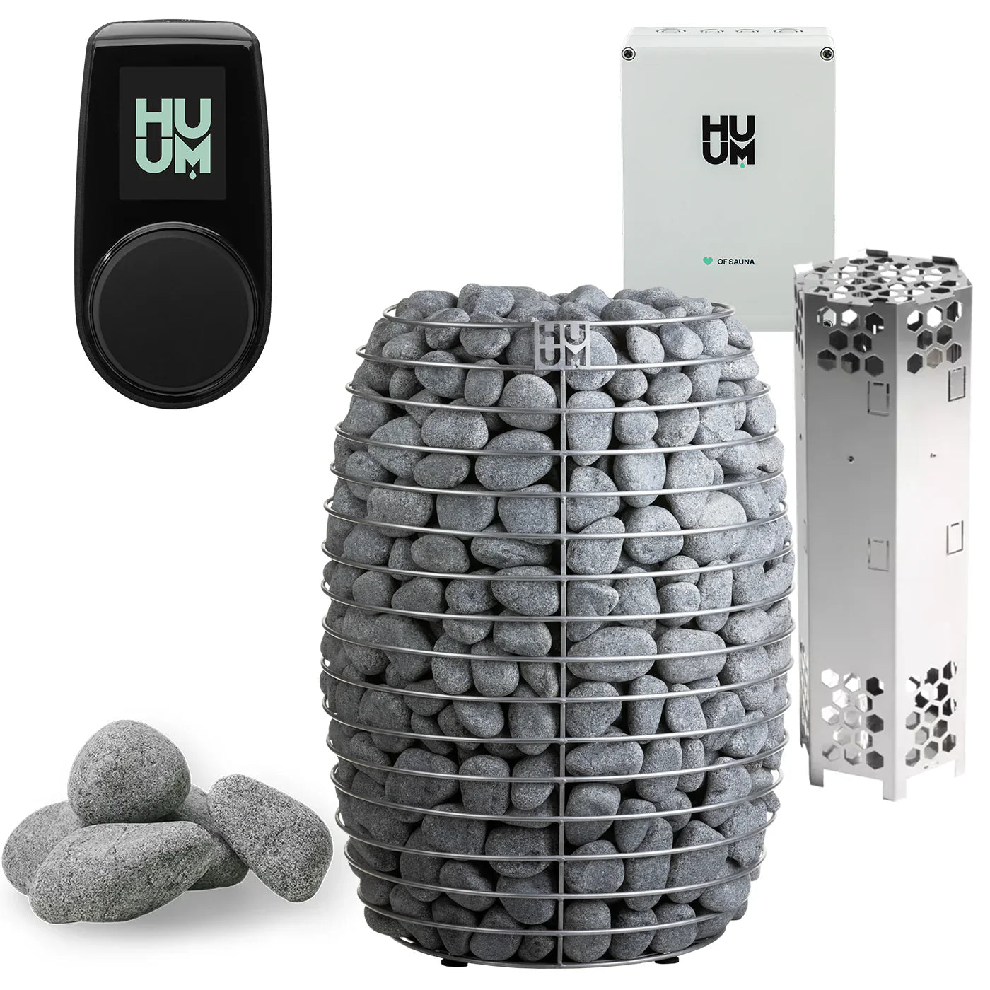 HUUM HIVE 12.0kW Electric Sauna Heater Package - Saunas King