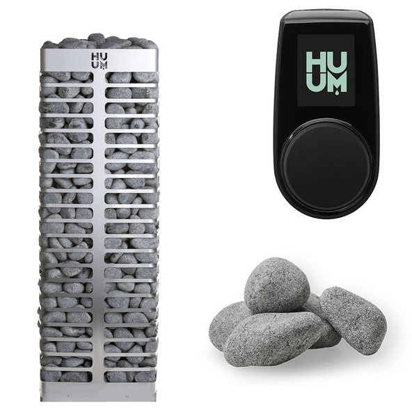 HUUM STEEL Series 9.0kW Sauna Heater Package - Saunas King
