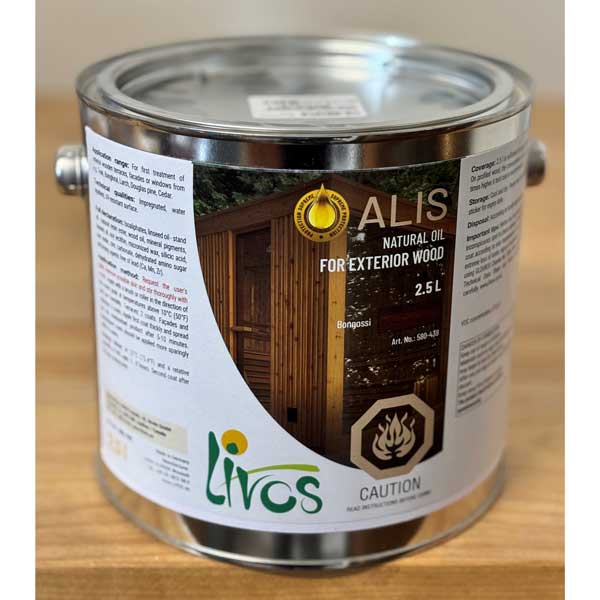 Livos Alis Bongossi - Saunas King