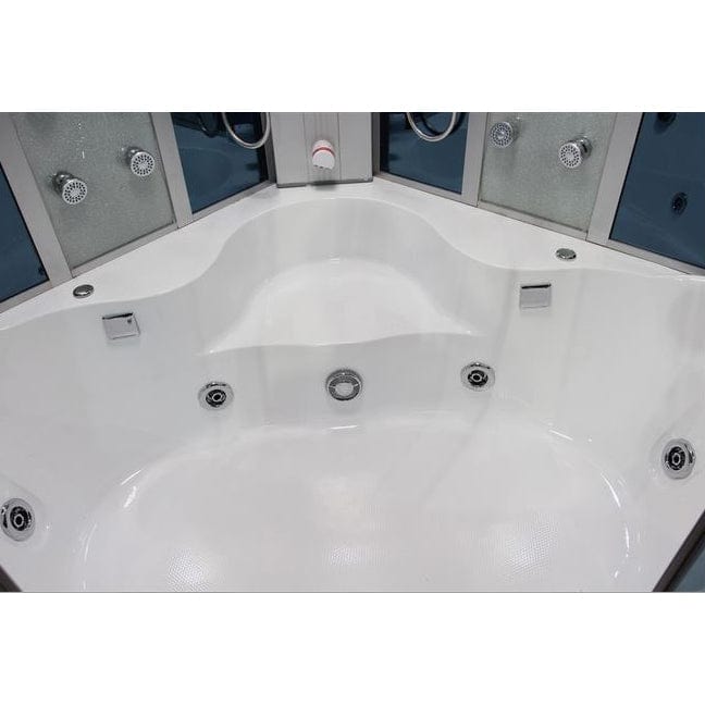 Mesa WS-701 2 Person Corner Steam Shower with Jetted Tub