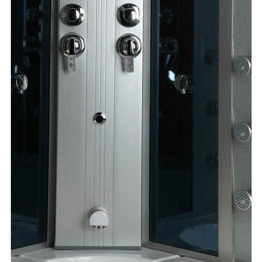 Mesa WS-701 2 Person Corner Steam Shower with Jetted Tub