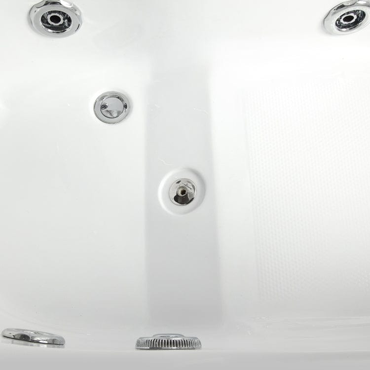 Mesa WS-807A 2 Person Walk-In Steam Shower with Jetted Tub