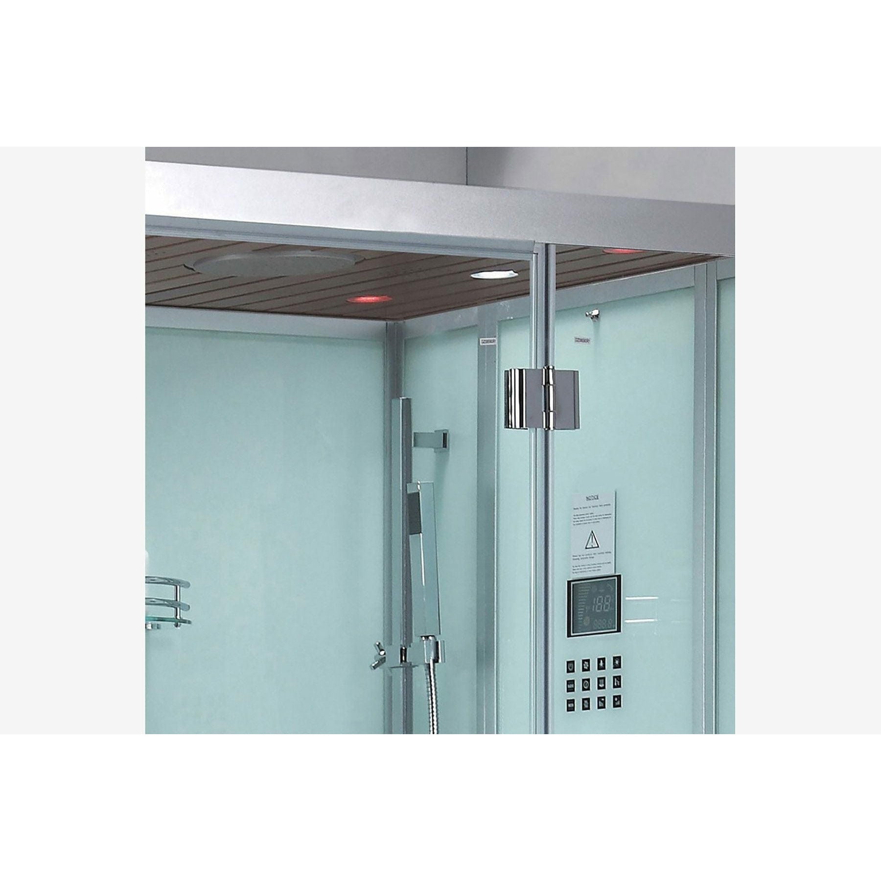 Platinum DZ960F8 1 Person Walk-In Steam Shower