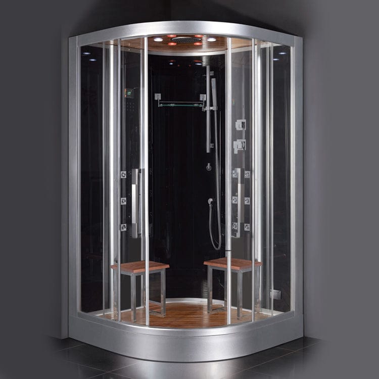 Platinum DZ962F8 2 Person Walk-In Steam Shower