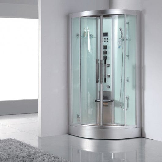 Platinum DZ963F8 1 Person Walk-In Steam Shower