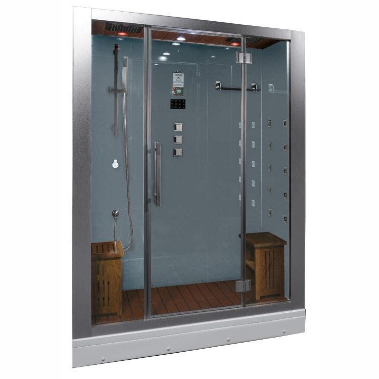 Platinum DZ972F8 2 Person Walk-In Steam Shower