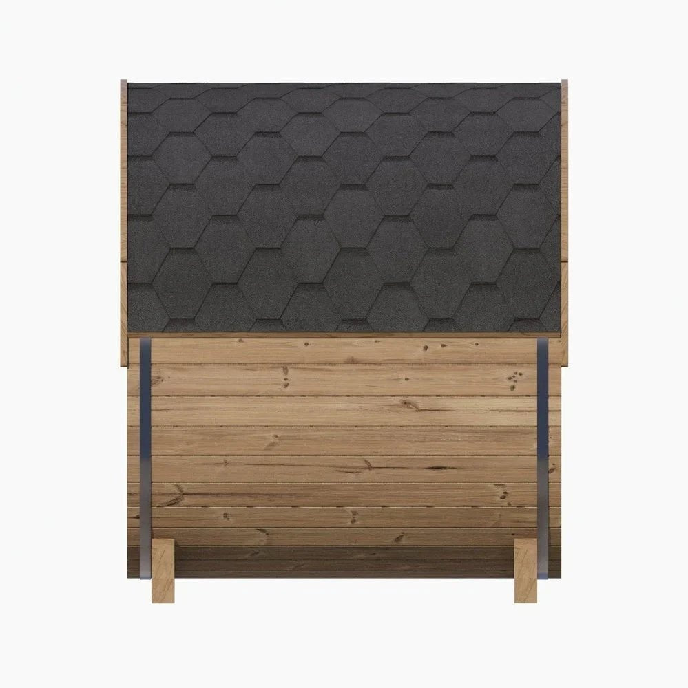 SaunaLife Model E6W 3 Person Sauna Barrel - Window - Saunas King