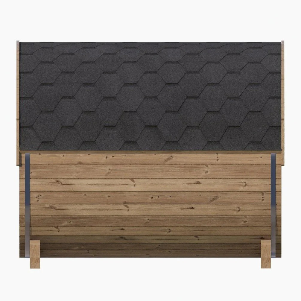 SaunaLife Model E8W 6 Person Sauna Barrel - Window - Saunas King